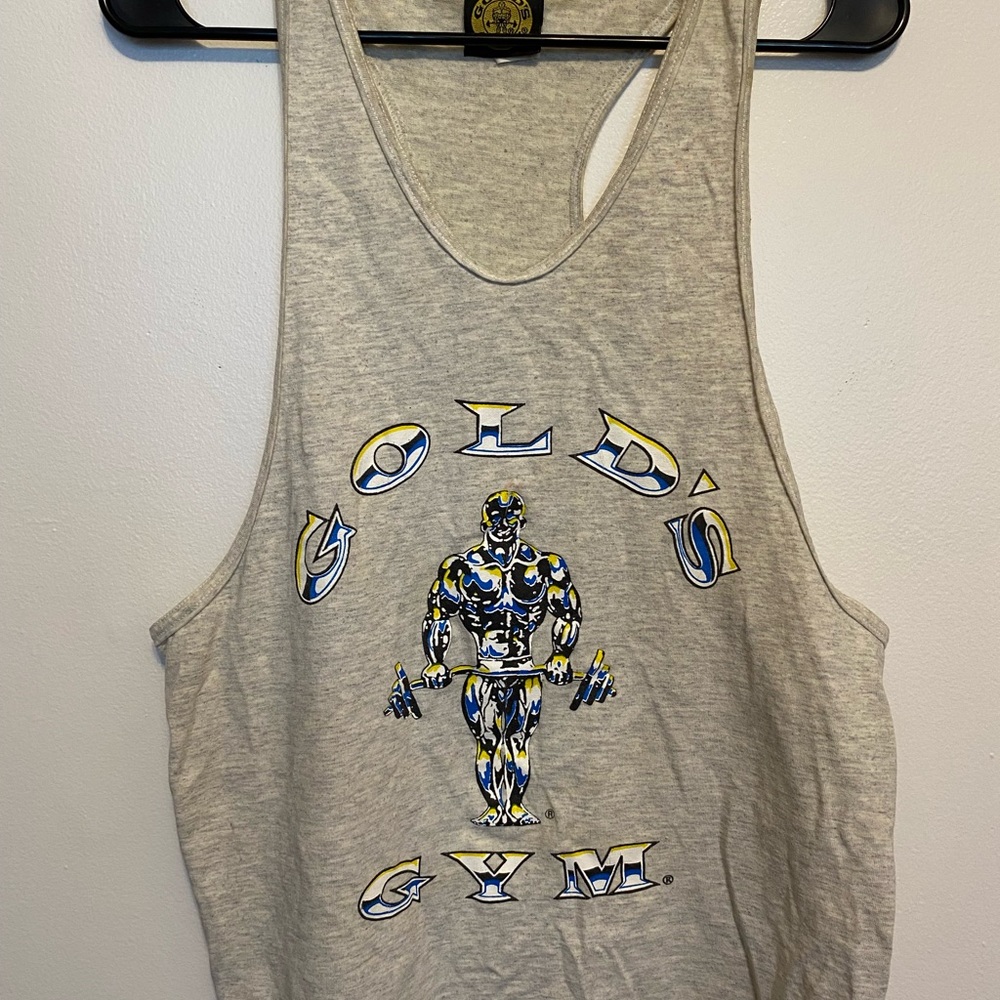 Vintage Golds Gym muscle tank